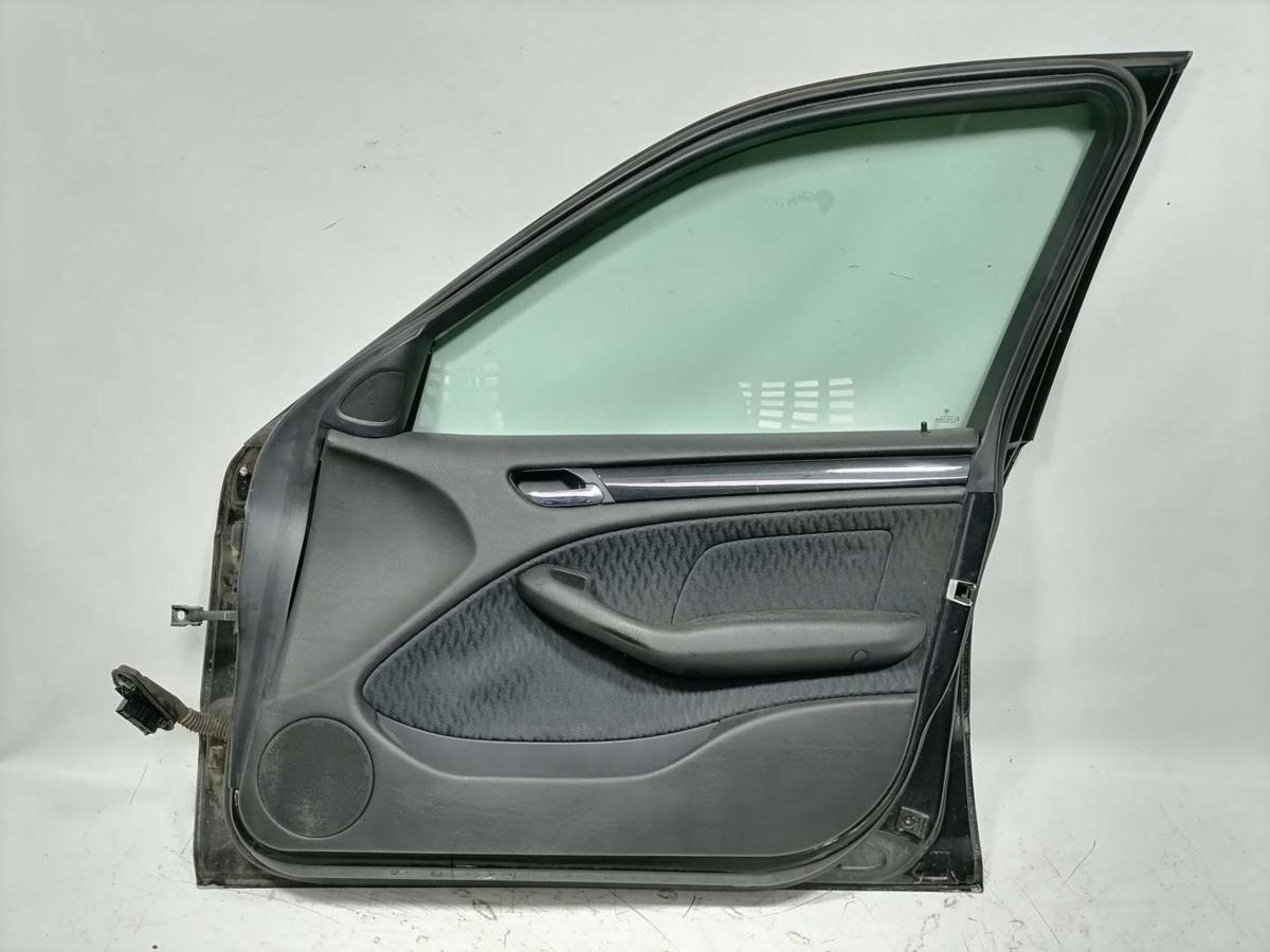 BMW 3er E46 original T&uuml;r vorn rechts 303 Cosmosschwarz Bj.2000